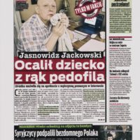 Jasnowidz Jackowski ocalił dziecko z rąk pedofila
