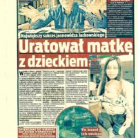Krzysztof Jackowski - Uratował matkę z dzieckiem