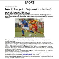 Tajemnicza śmierć polskiego piłkarza, jego ciało wskazał Krzysztof Jackowski