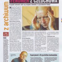 Fenomen z Człuchowa - Krzysztof Jackowski setki razy oficjalnie udowodnił, że jasnowidzenie istnieje