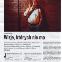 Jasnowidz Krzysztof Jackowski zebrał kilkaset dokumentów potwierdzających współpracę z polską policją - Newsweek